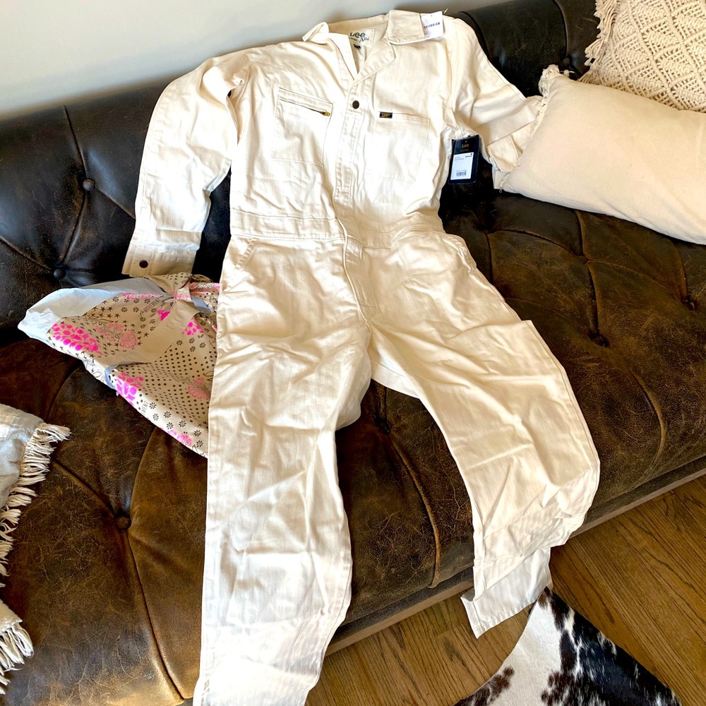 Free People “Lee Union-All’s”- Ecru (off-white)